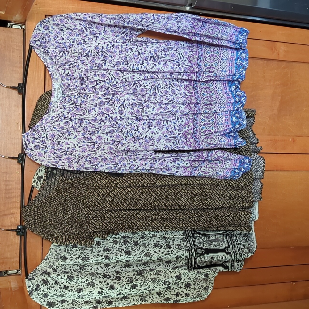 Lucky Brand Bundle 3 Casual Tops Medium